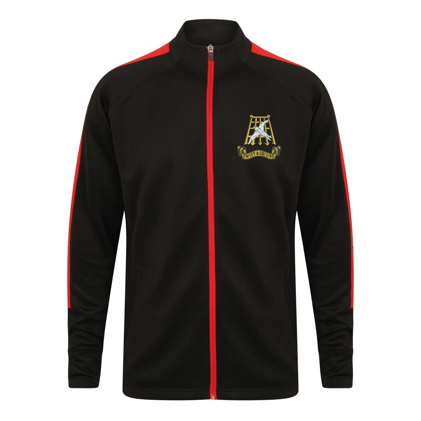 Swift and Secure Knitted Tracksuit Top