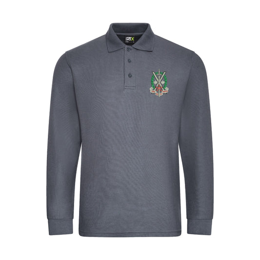 Tayforth UOTC Long Sleeve Polo Shirt