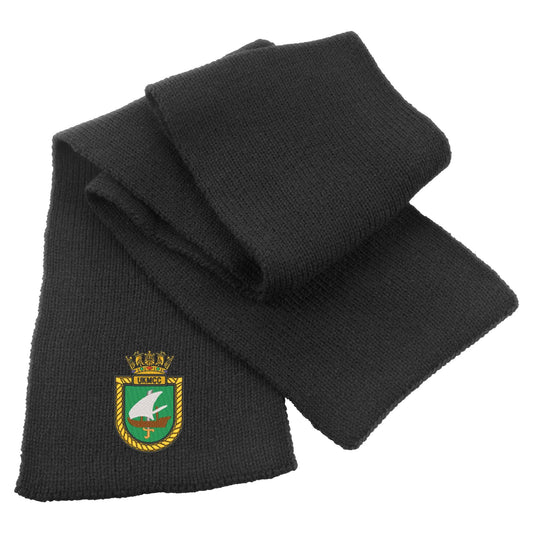 UK Maritime Component Command Heavy Knit Scarf