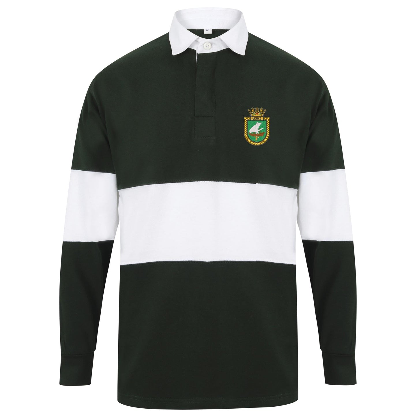 UK Maritime Component Command Long Sleeve Panelled Rugby Shirt