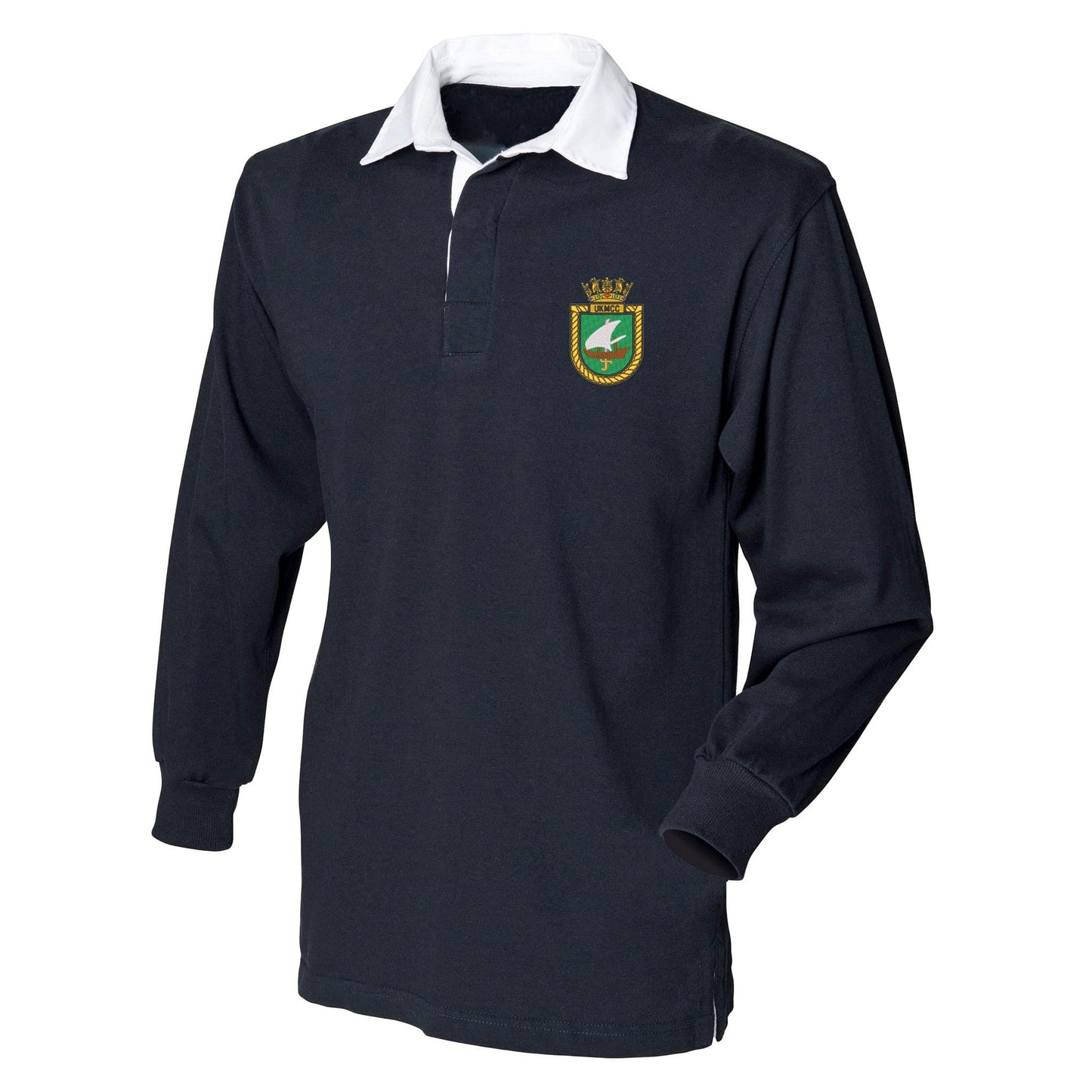 UK Maritime Component Command Long Sleeve Rugby Shirt