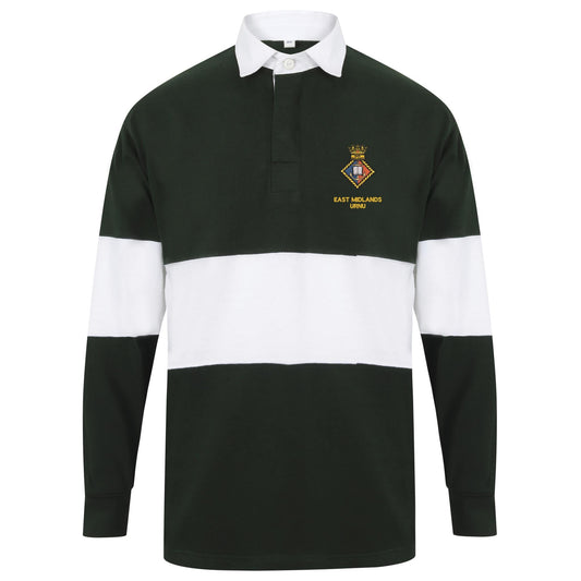 URNU East Midlands Long Sleeve Panelled Rugby Shirt