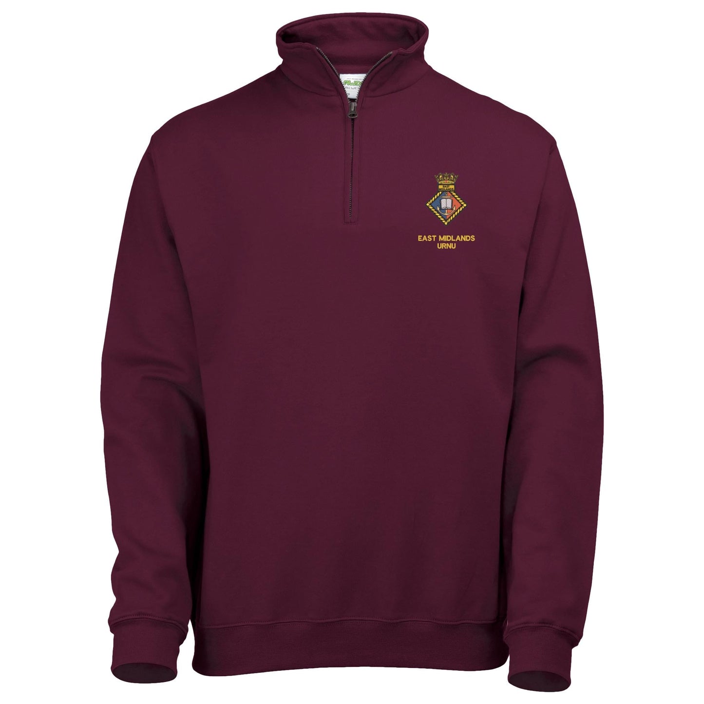 URNU East Midlands Quarter Zip Sweatshirt