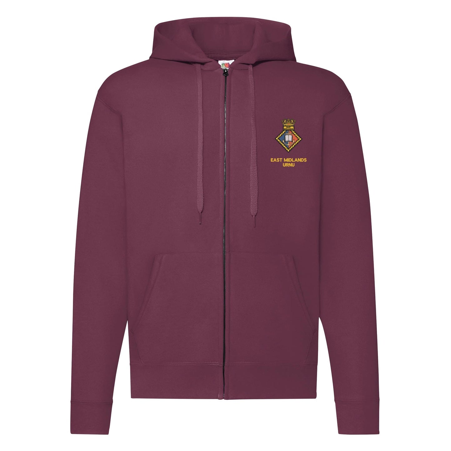 URNU East Midlands Zipped Hoodie