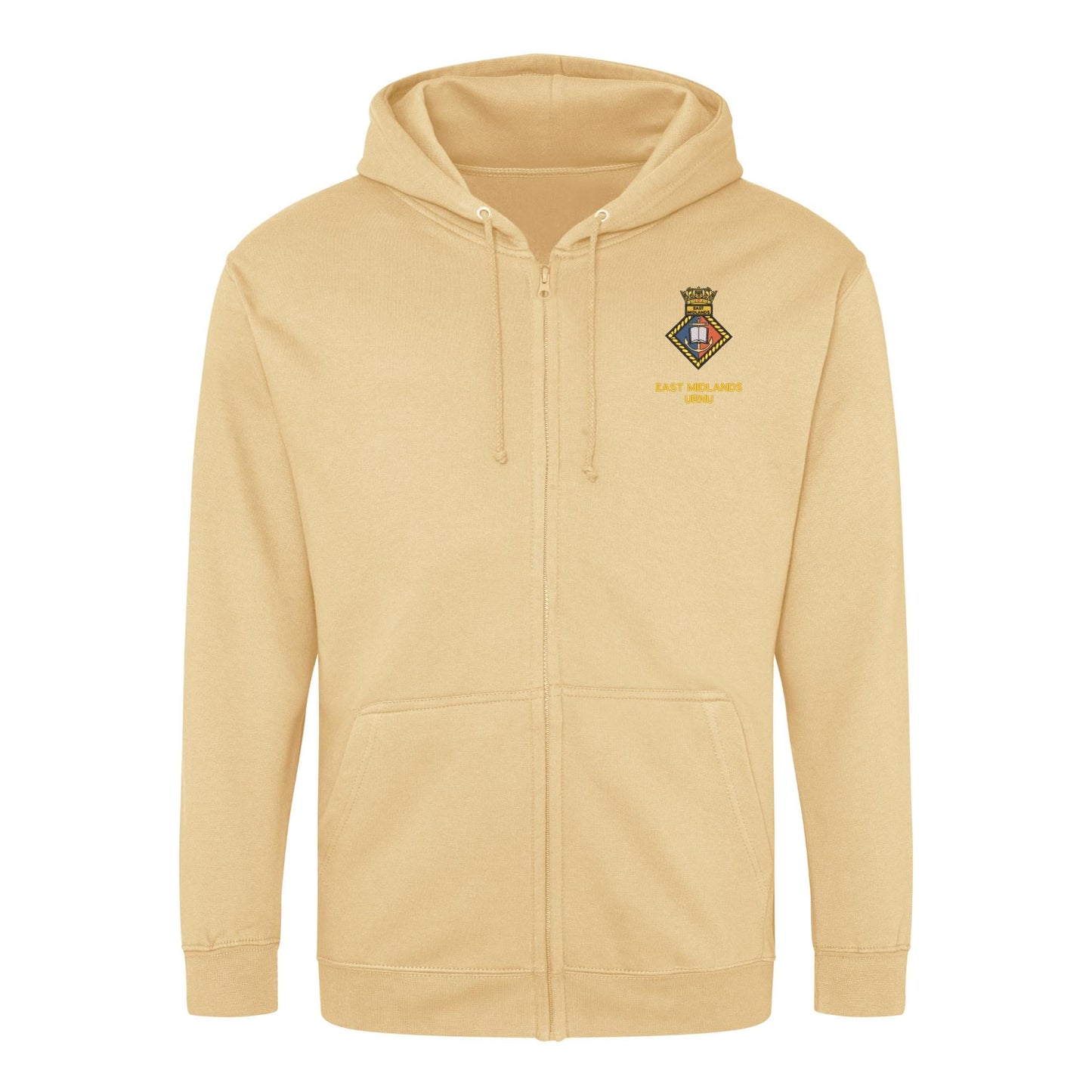URNU East Midlands Zipped Hoodie