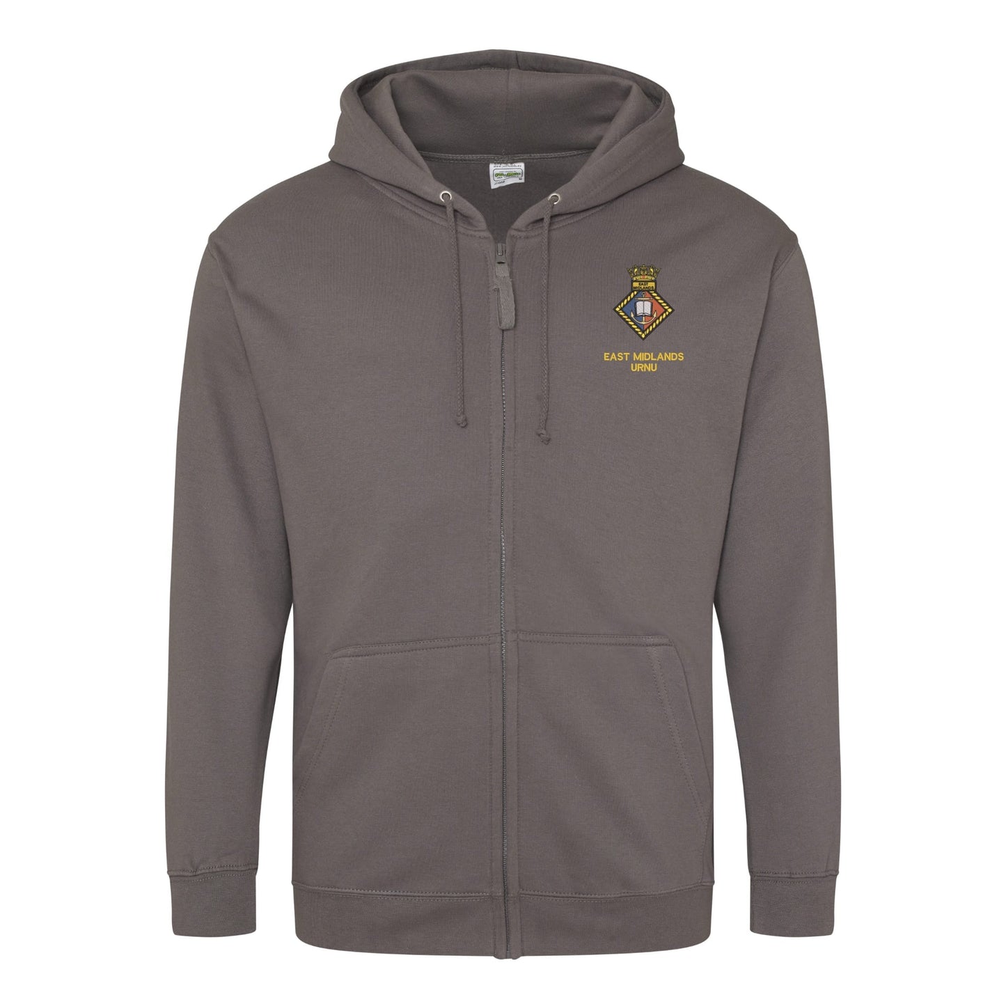 URNU East Midlands Zipped Hoodie