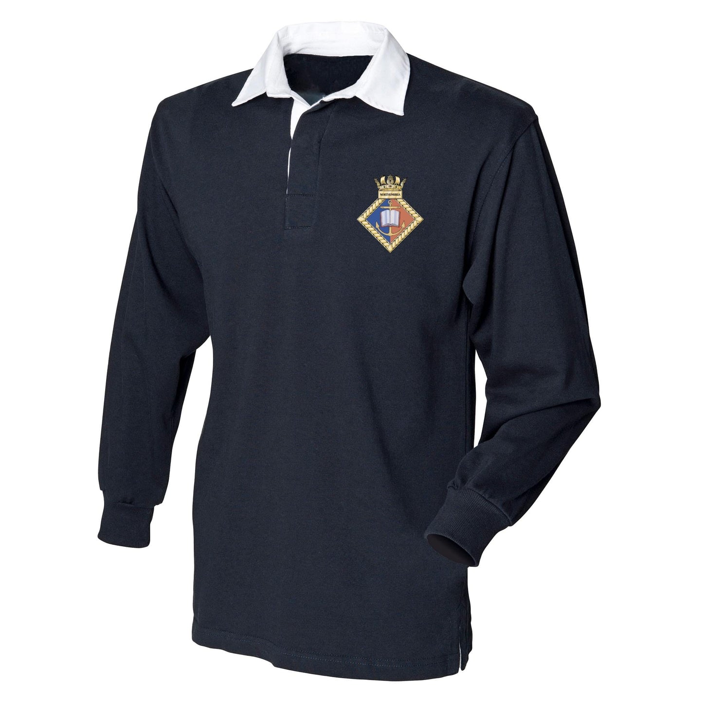 URNU Northumbria Long Sleeve Rugby Shirt