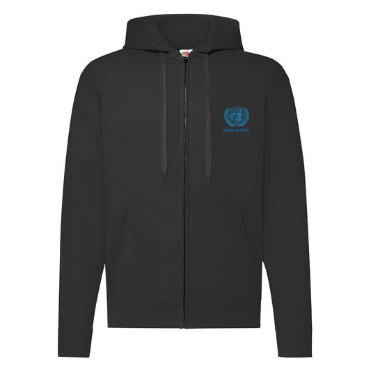 United Nations Zipped Hoodie