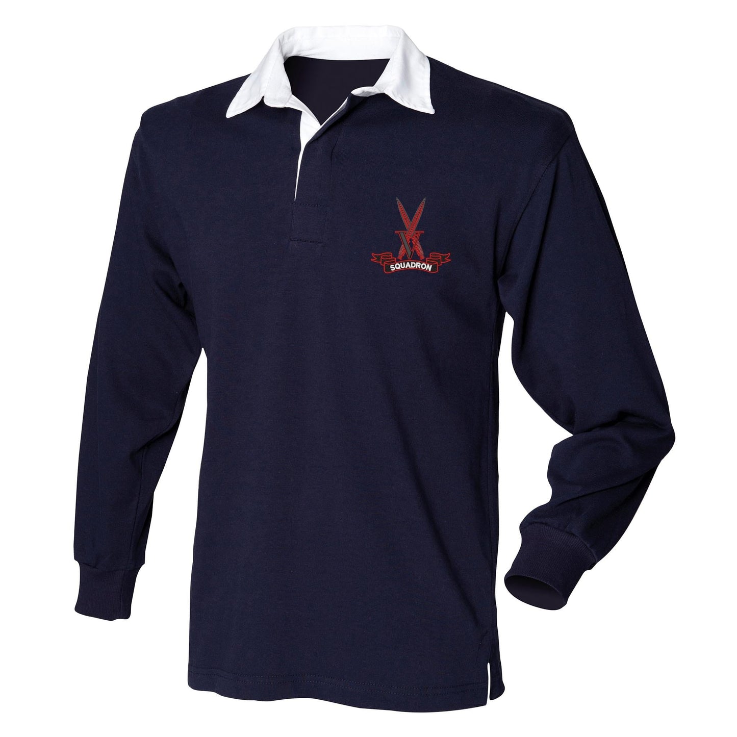 V Squadron Long Sleeve Rugby Shirt