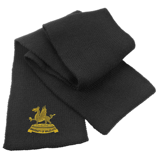 Wales Universities Officers Training Corps Heavy Knit Scarf