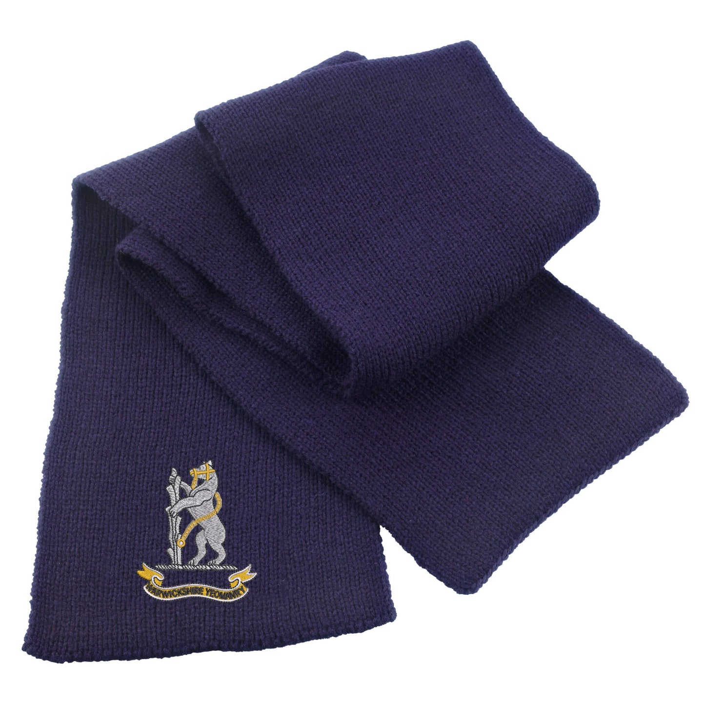 Warwickshire Yeomanry Heavy Knit Scarf