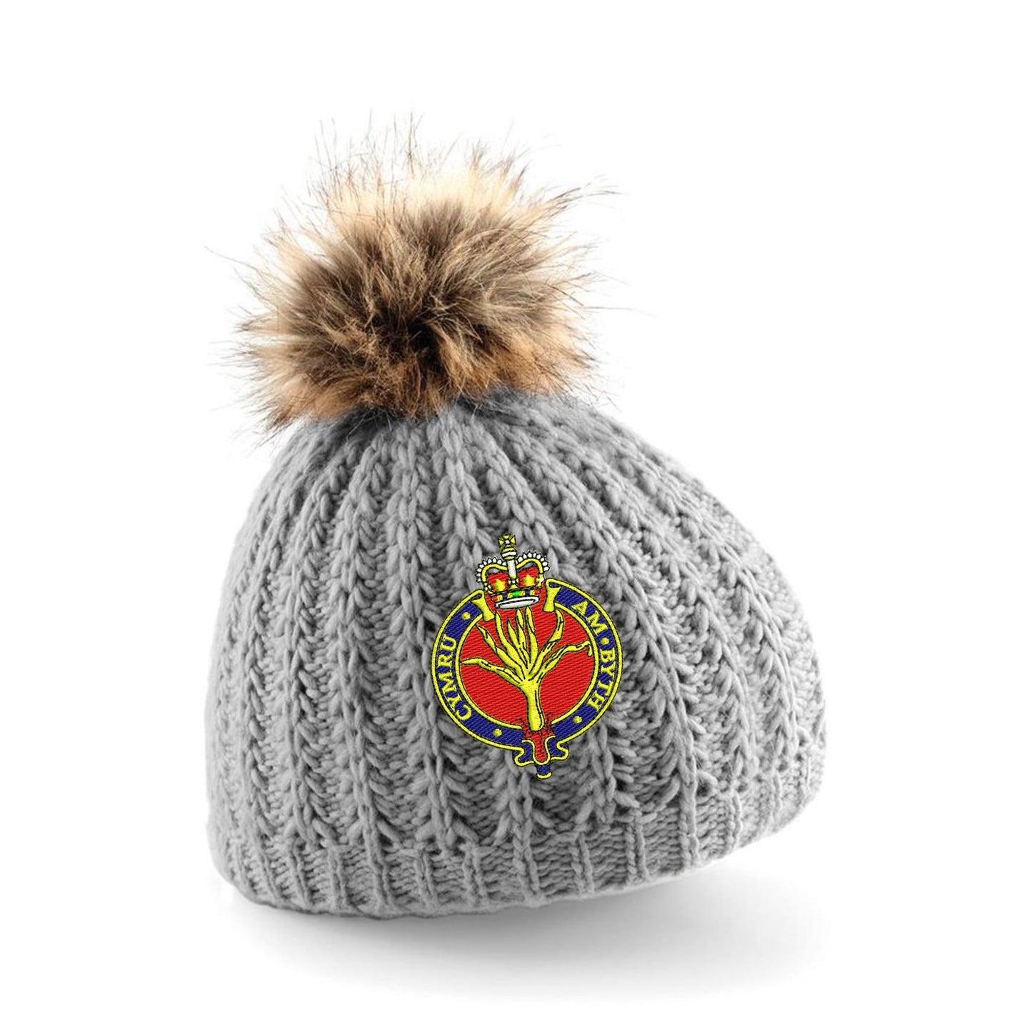 Welsh Guards Pom Pom Beanie Hat