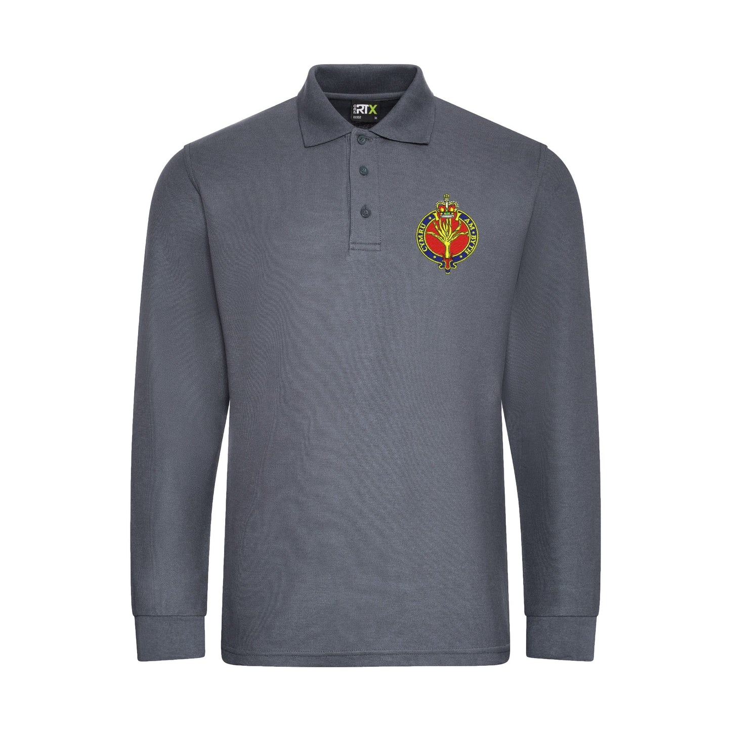 Welsh Guards Long Sleeve Polo Shirt