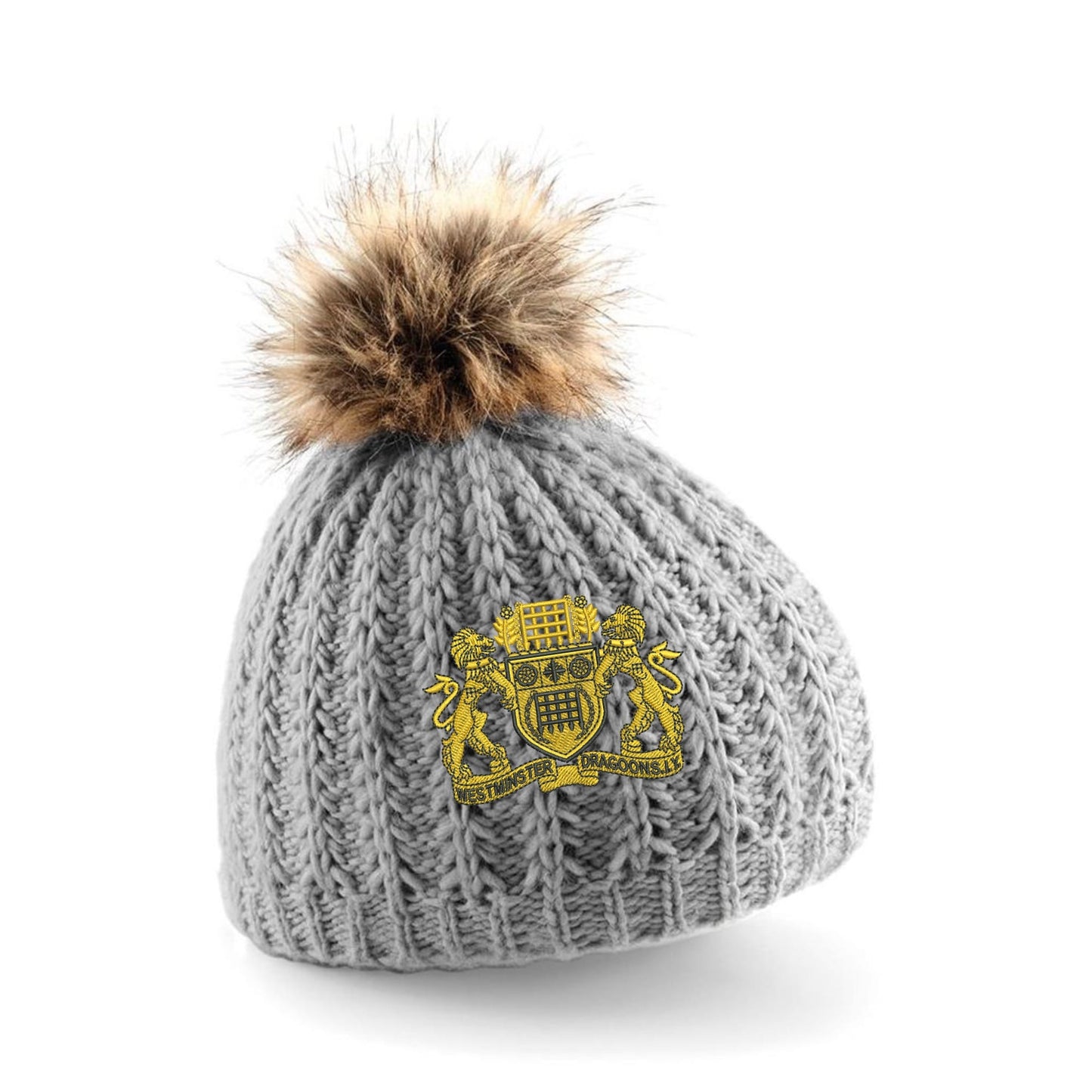 Westminster Dragoons Pom Pom Beanie Hat