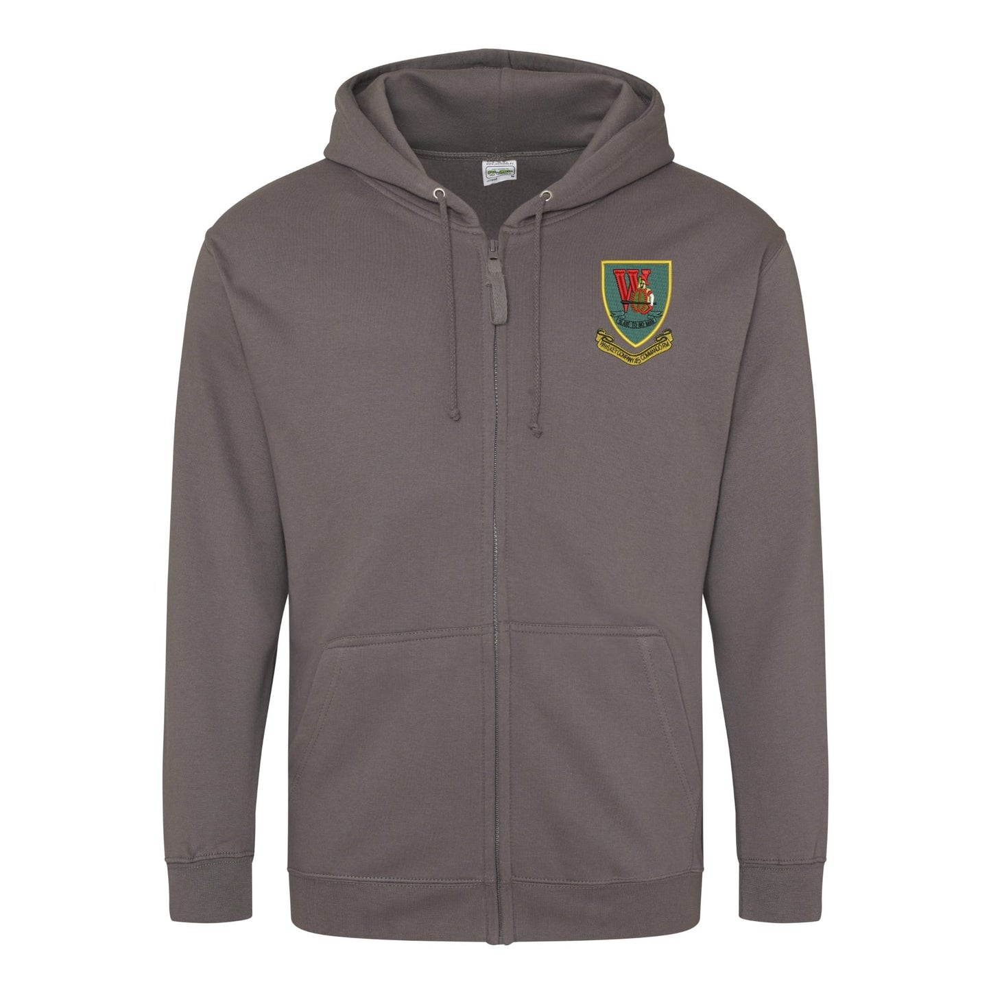 Whiskey Company 45 Commando Zipped Hoodie