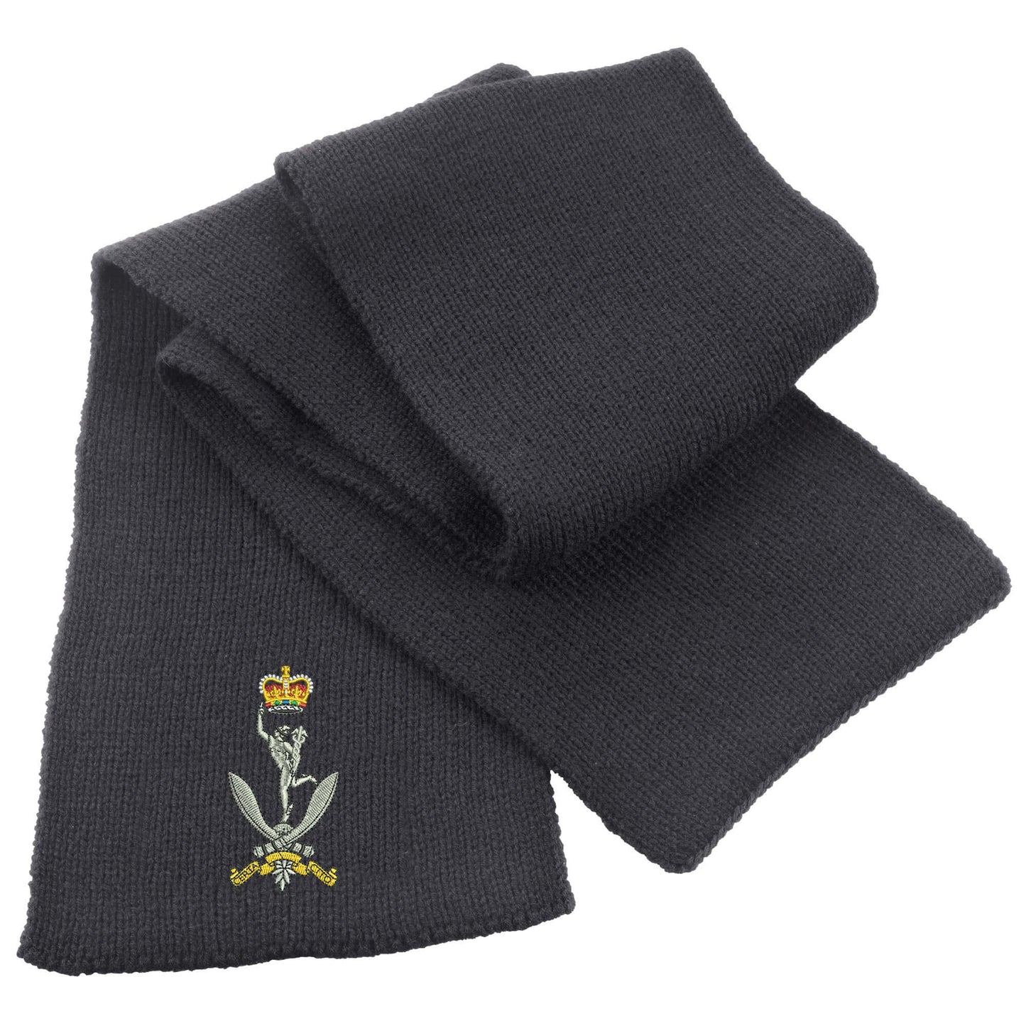 Queen's Gurkha Signals Heavy Knit Scarf