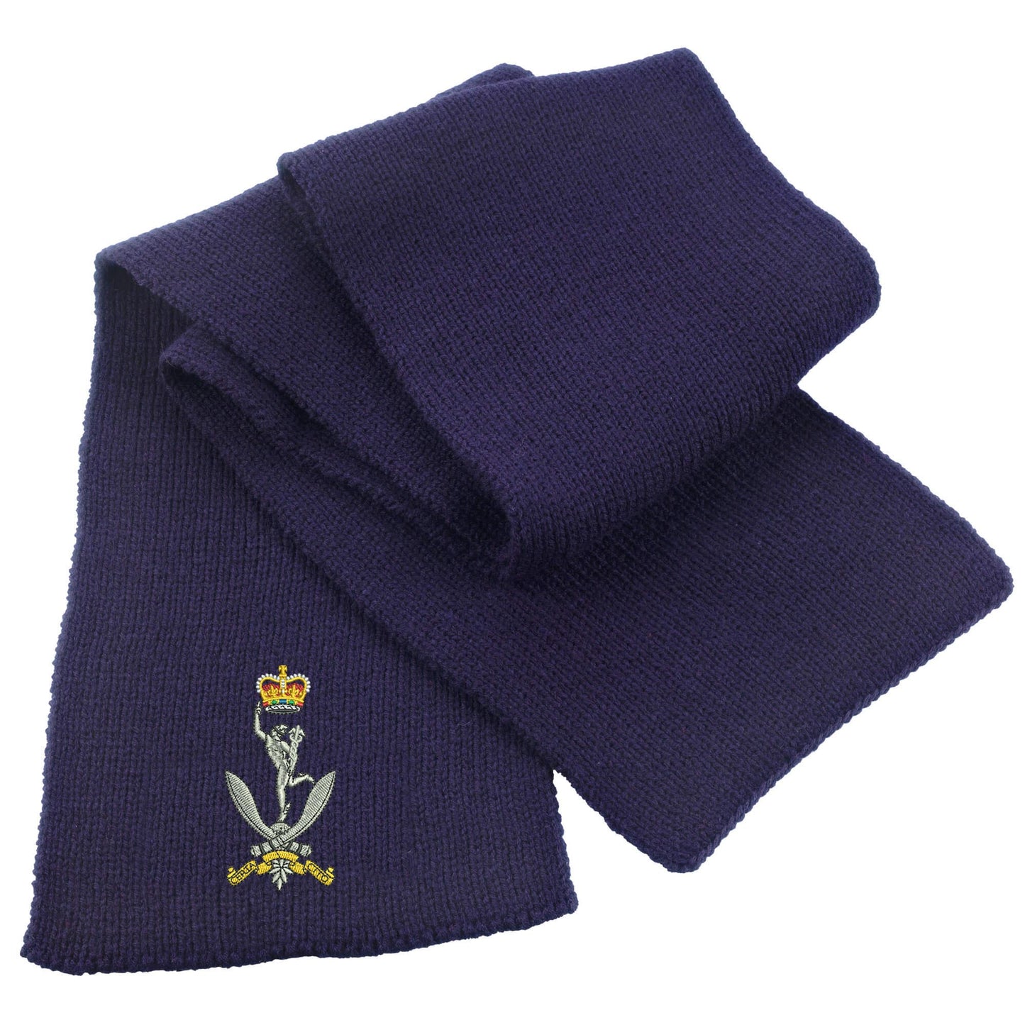 Queen's Gurkha Signals Heavy Knit Scarf